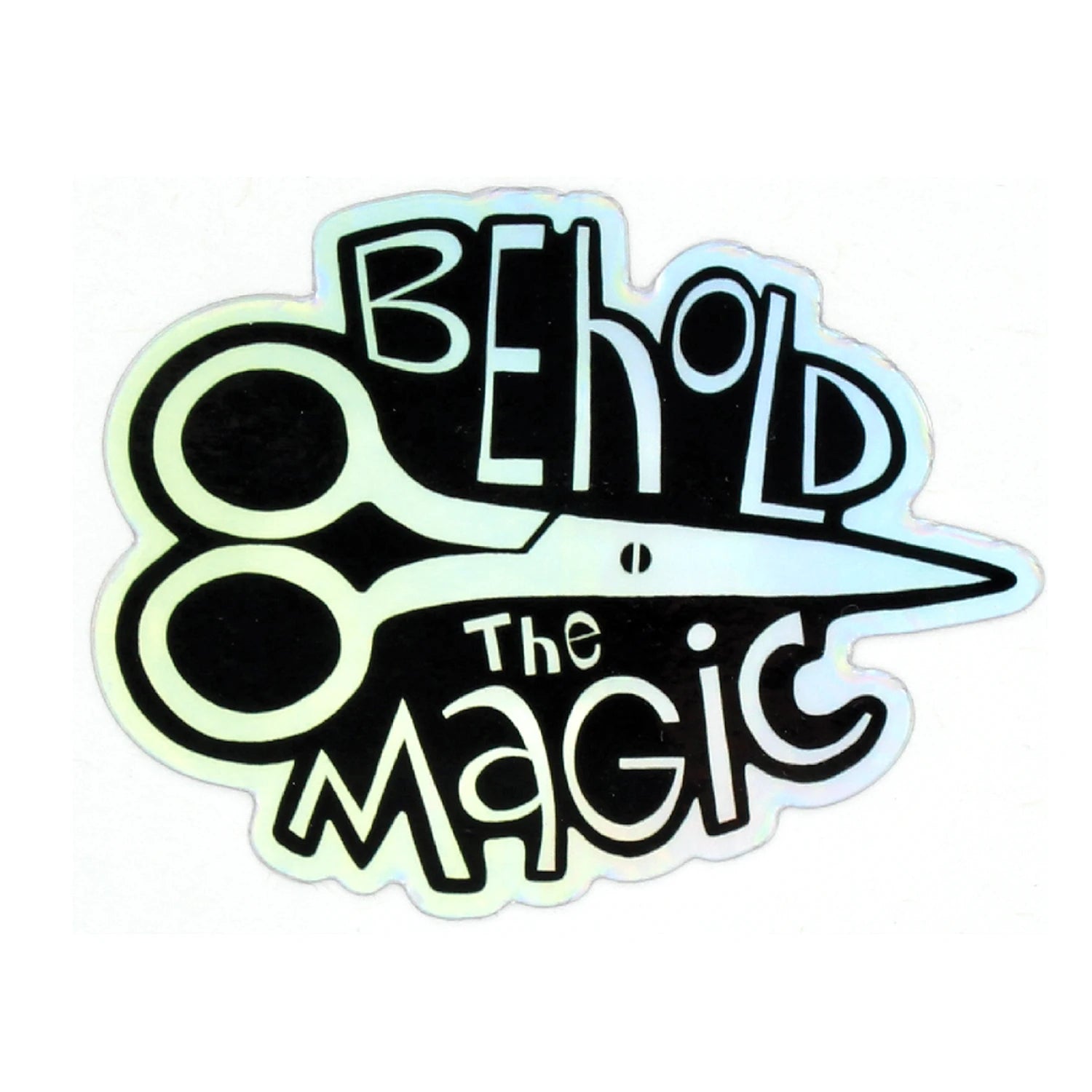 Behold the Magic Scissors Sticker FMC-STBTMS