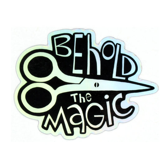 Behold the Magic Scissors Sticker FMC-STBTMS