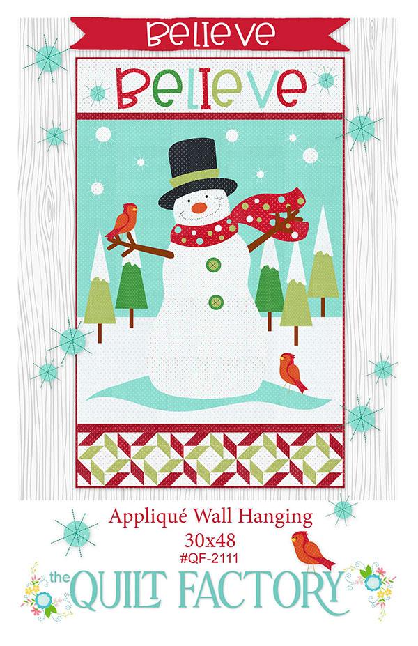 Believe Appliqué Quilt Pattern by The Quilt Factory