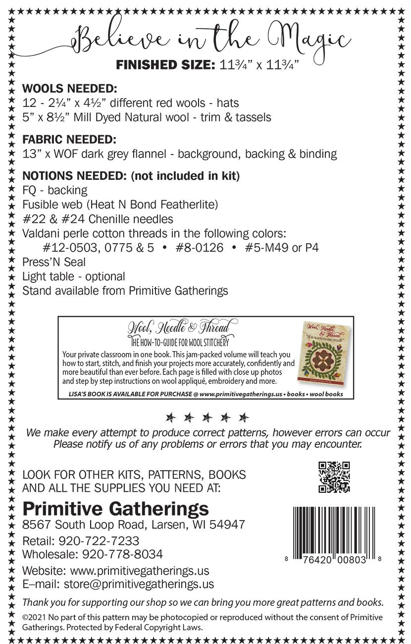 Believe in the Magic # PRI-803- Special Order