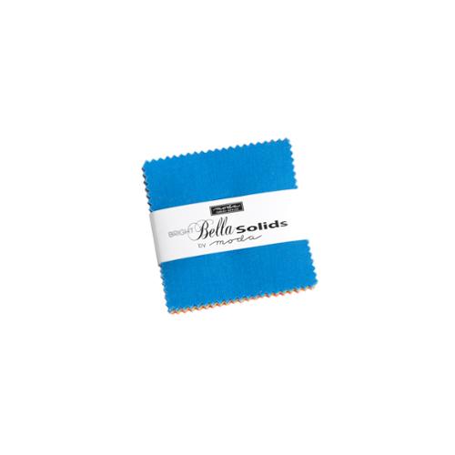 Bella Solids Mini Charm Pack: Bright Color Way