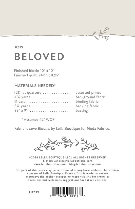 Beloved # LB239 - Special Order