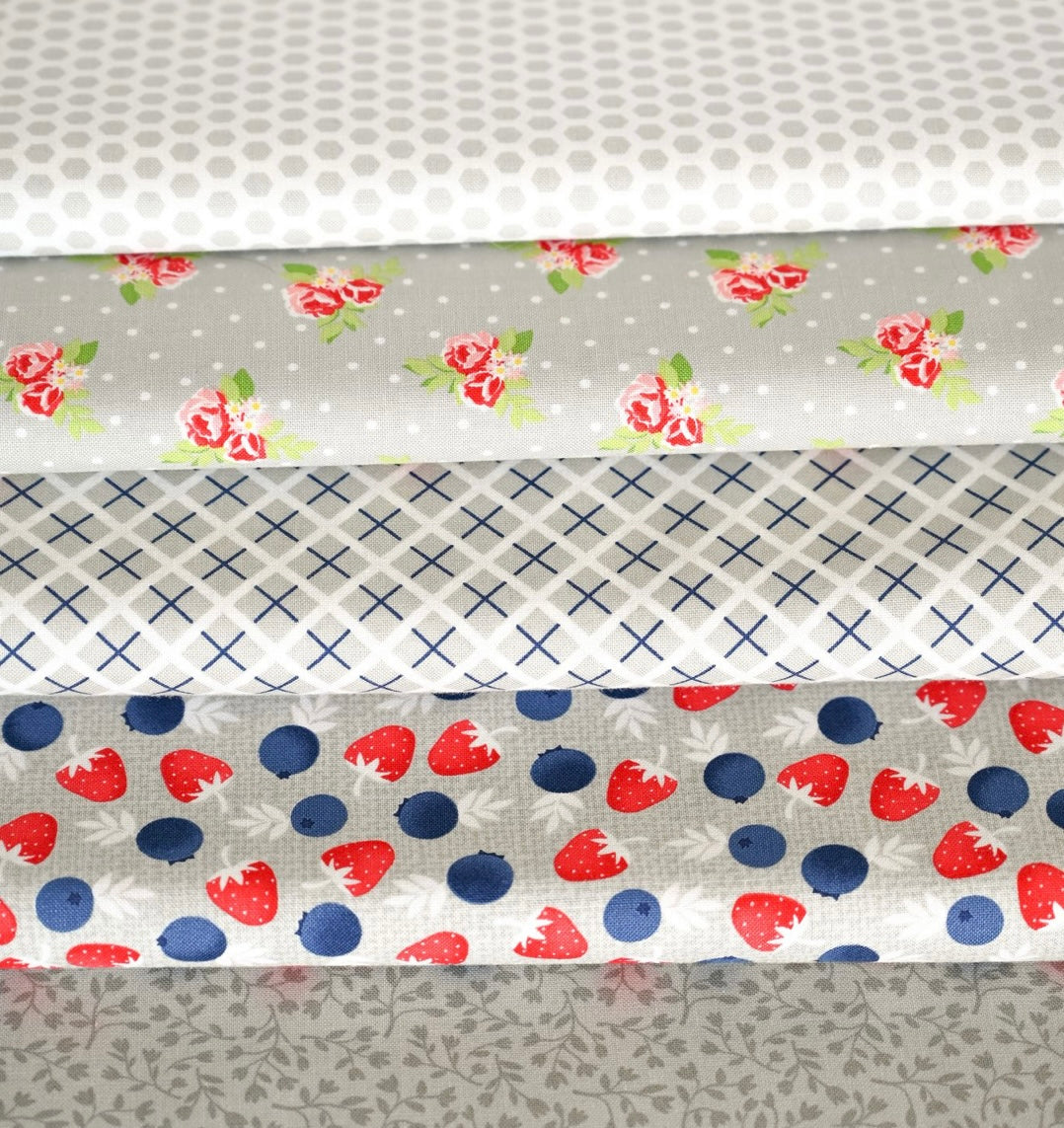 Berry Basket by April Rosenthal - Honeycomb - Stone 24156 27