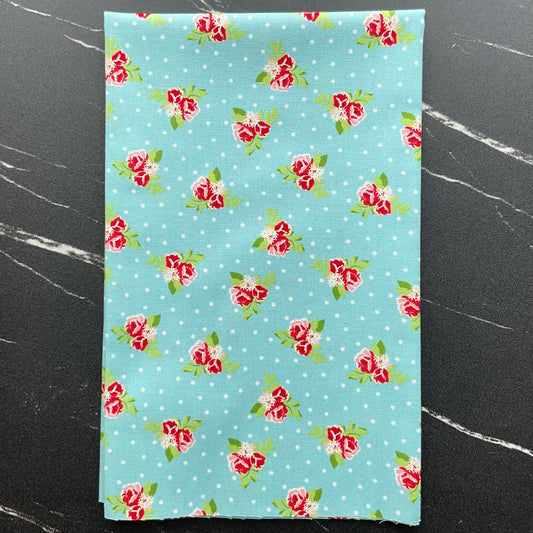 Berry Basket by April Rosenthal - Tiny Flowers - Blue Raspberry 24152 15