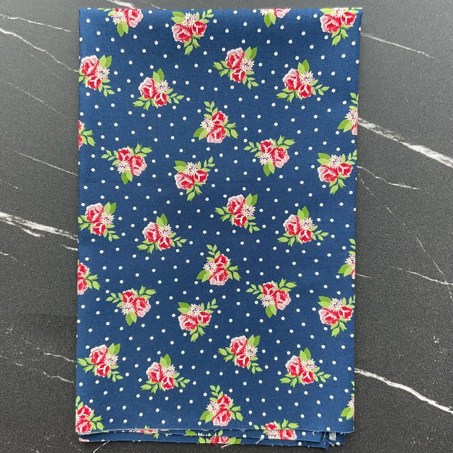 Berry Basket by April Rosenthal - Tiny Flowers - Blueberry 24152 14