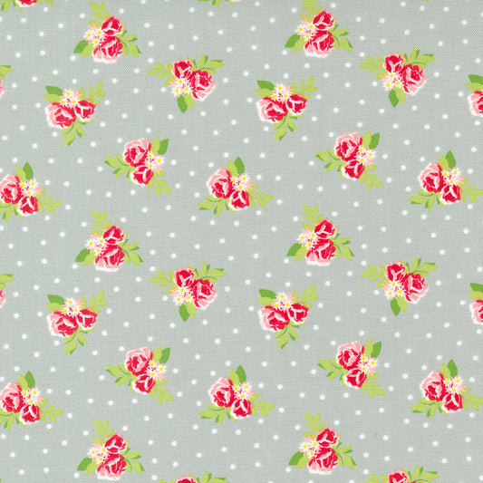 Berry Basket by April Rosenthal - Tiny Flowers - Stone 24152 17