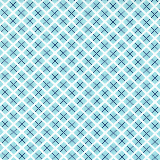 Berry Basket by April Rosenthal - Trellis - Blue Raspberry 24155 15