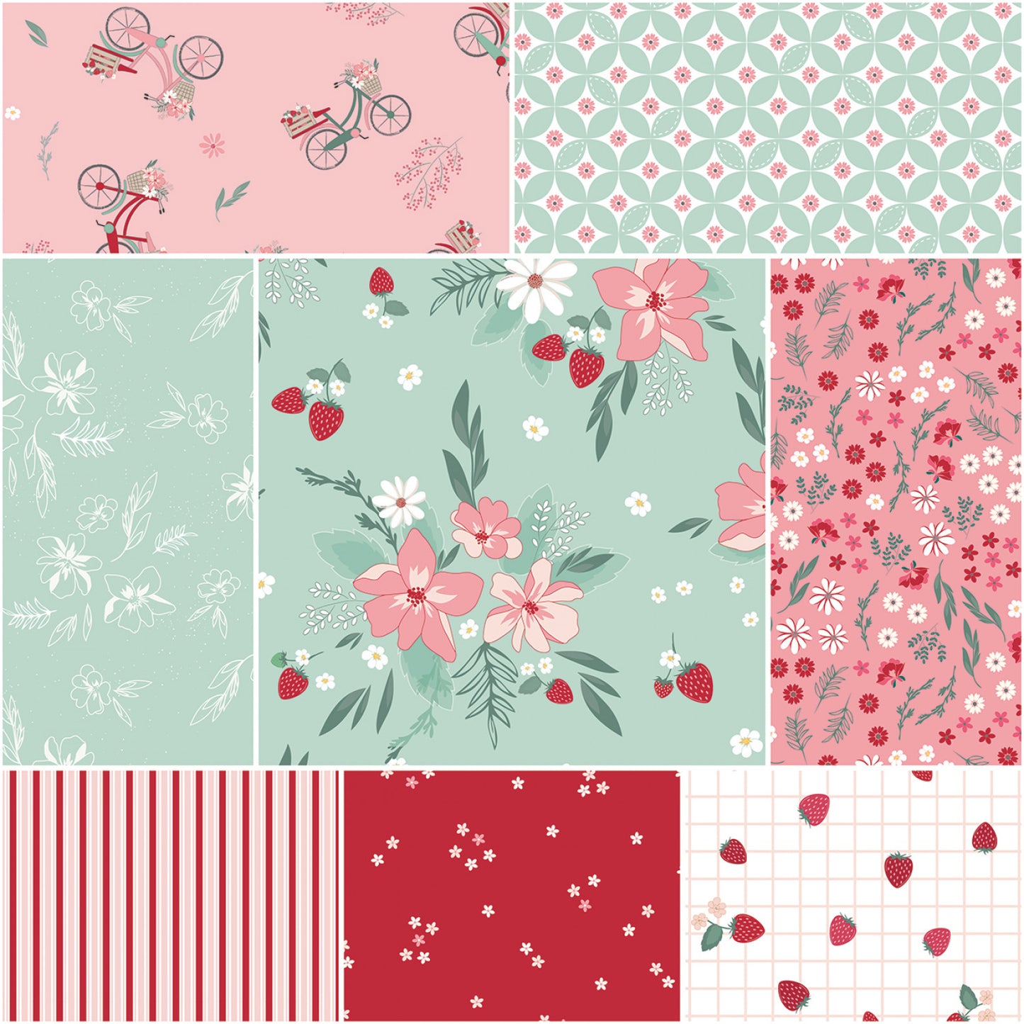 Berry Market by Beverly McCullough - 5" Stacker