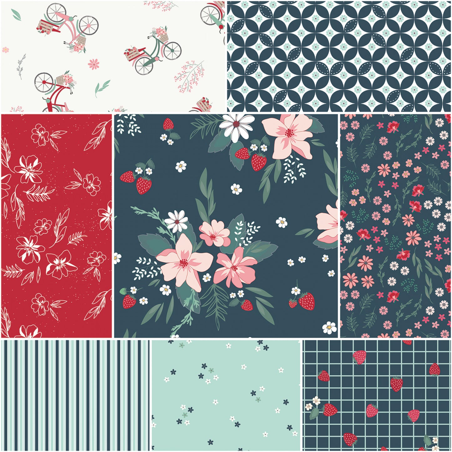 Berry Market by Beverly McCullough - 5" Stacker