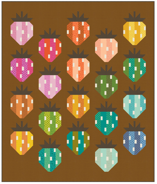 Berry Season Quilt Kit featuring Scenery by Elizabeth Hartman - Two Options