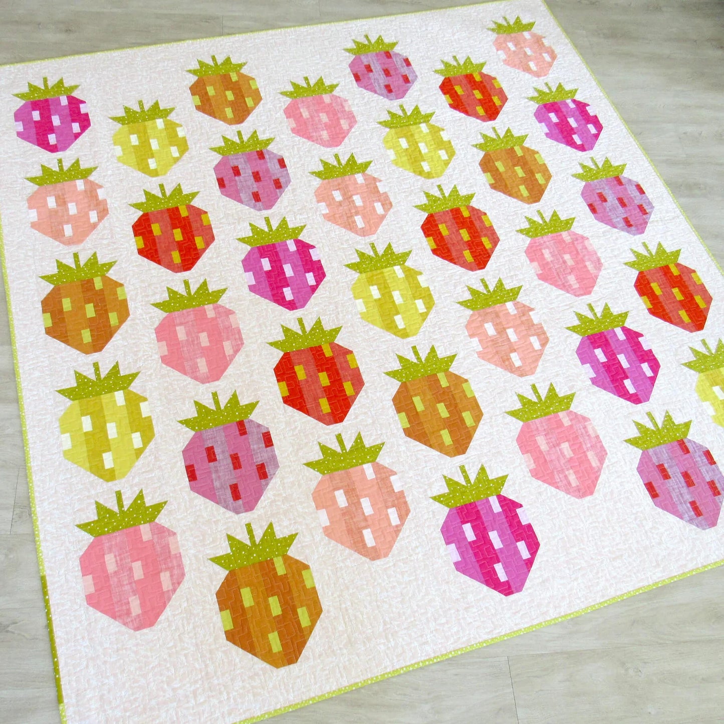Berry Season Quilt Kit featuring Scenery by Elizabeth Hartman - Two Options