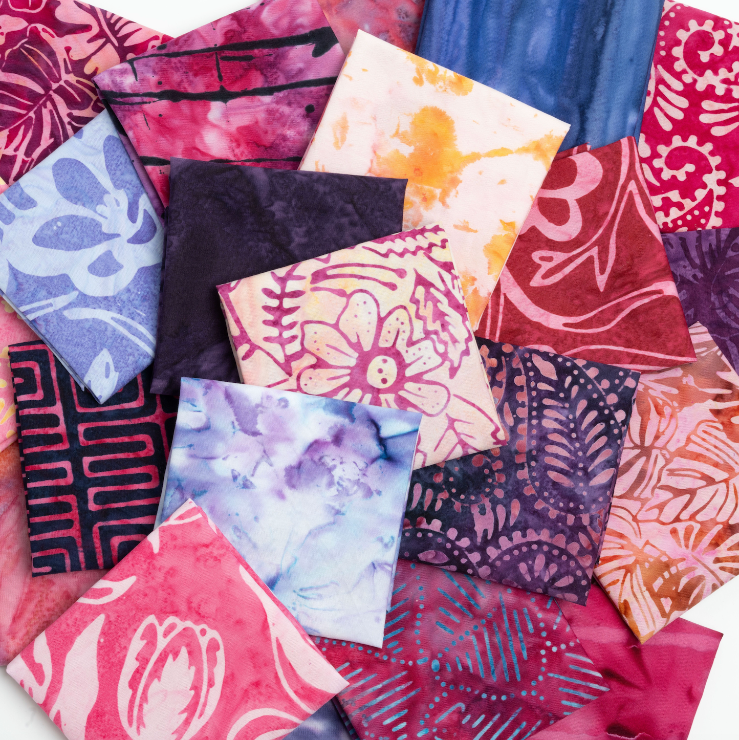 Berrylicious Batiks by Moda : Confetti Quilt Kit