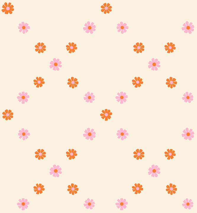 Best Day Ever by Melody Miller : Diamond Flowers Posy Orange RS0107 12