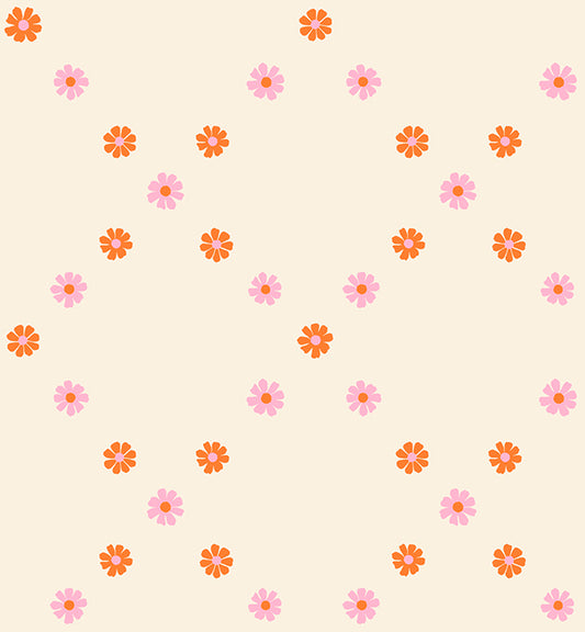 Best Day Ever by Melody Miller : Diamond Flowers Posy Orange RS0107 12