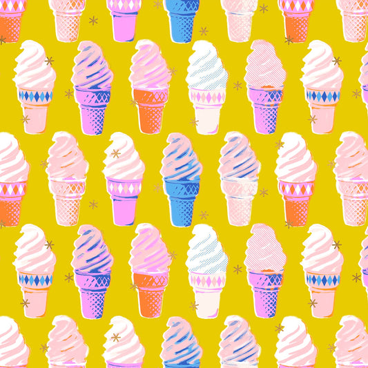 Best Day Ever by Melody Miller : Ice Cream Metallic Golden RS0105 13M