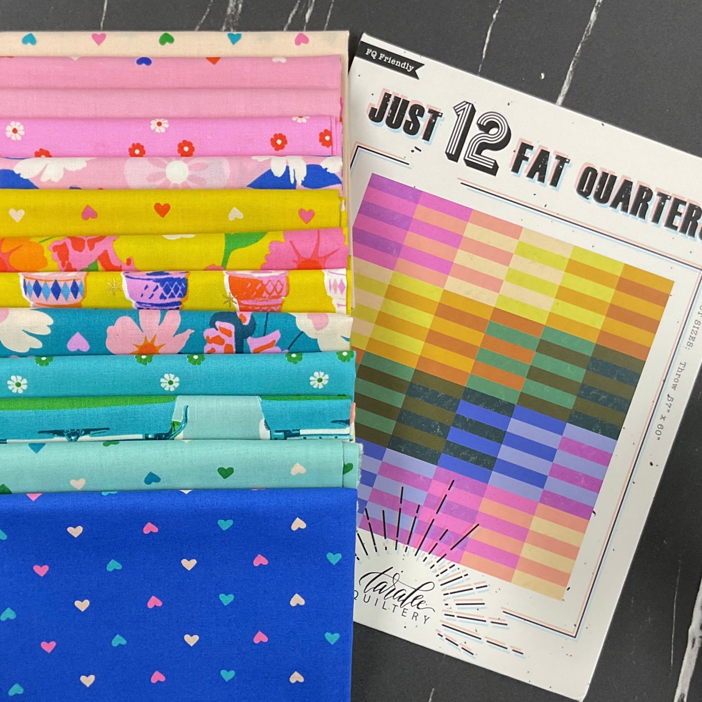 Best Day Ever by Melody Miller - Just 12 Fat Quarters Quilt Kit