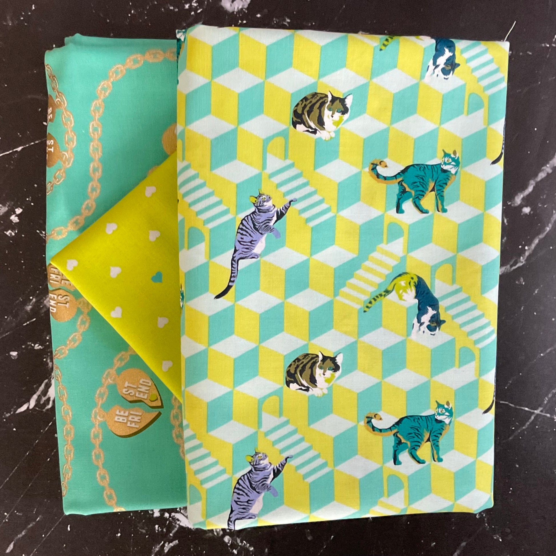 Besties by Tula Pink - Whole Cloth Quilt Kit Fabric Pack