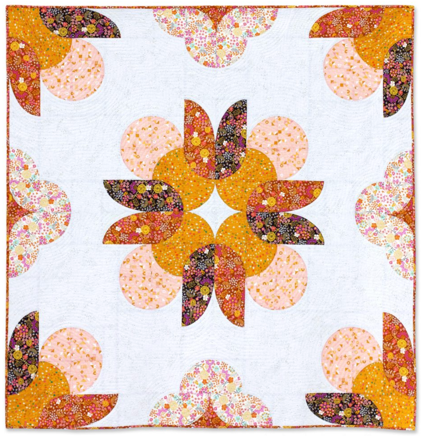 Big Island Blooms Quilt Pattern by Whole Circle Studio
