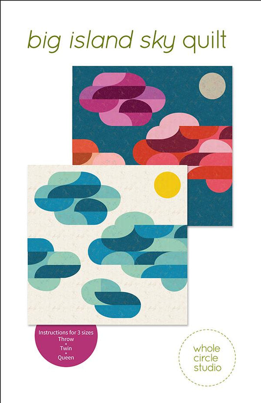 Big Island Sky Quilt Pattern by Whole Circle Studio
