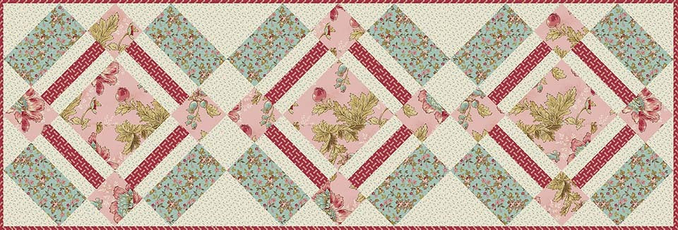 Bird Cage Quilt Pattern by Laundry Basket Quilts