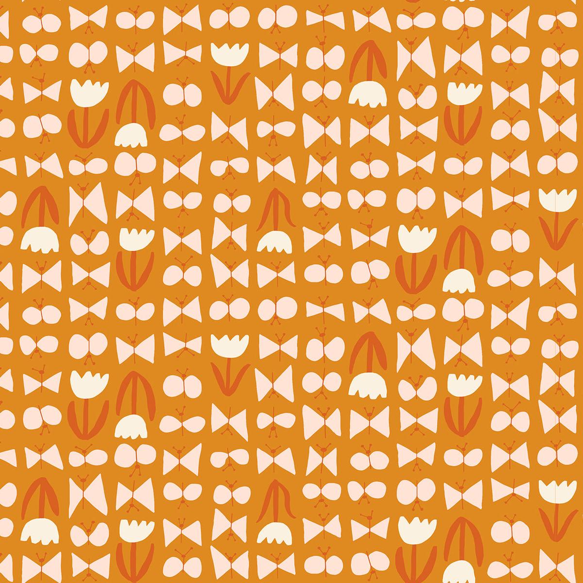 Bird is the Word by Kimberly Kight - Butterflies Turmeric RS3081 14