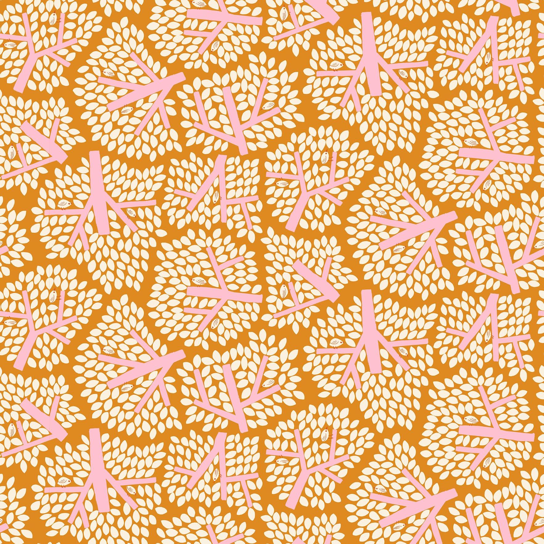 Bird is the Word by Kimberly Kight - Canopy Turmeric RS3080 14