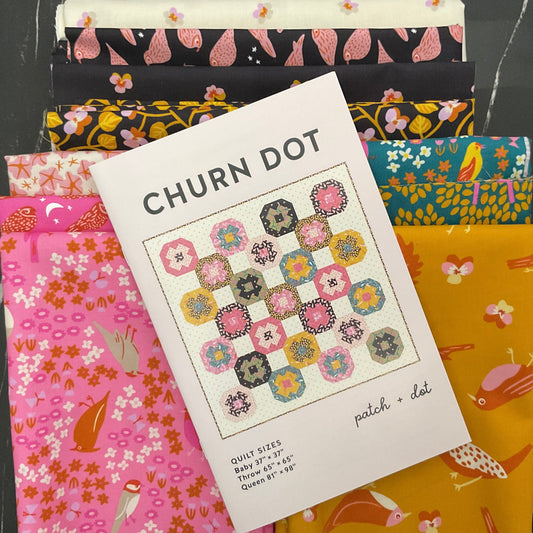 Bird is the Word by Kimberly Kight : Churn Dot Quilt Kit