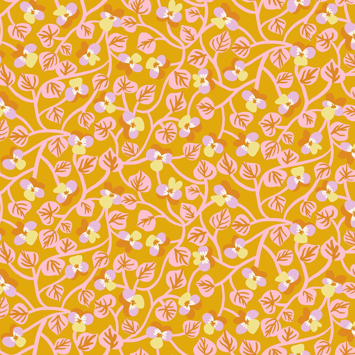 Bird is the Word by Kimberly Kight - Pansy Goldenrod RS3079 13