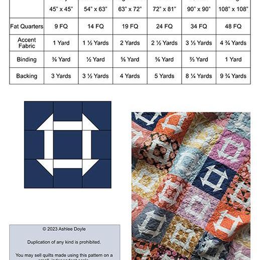 Bird is the Word by Kimberly Kight : Stash-n-Dash Quilt Kit