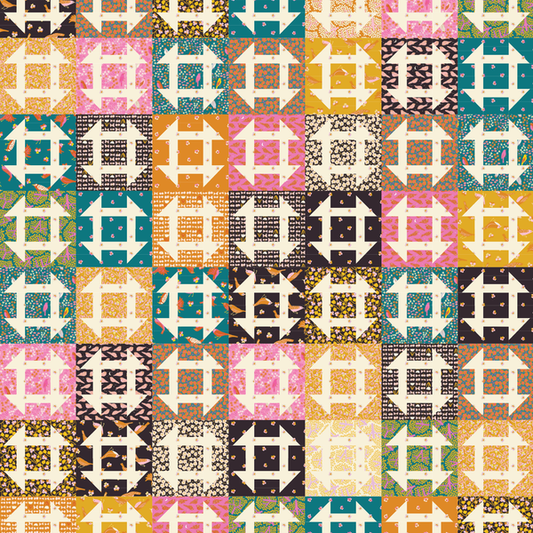 Bird is the Word by Kimberly Kight : Stash-n-Dash Quilt Kit