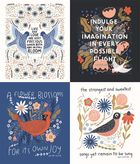 Birdsong by Gingiber : Song Bird PANEL Multi 48350 11