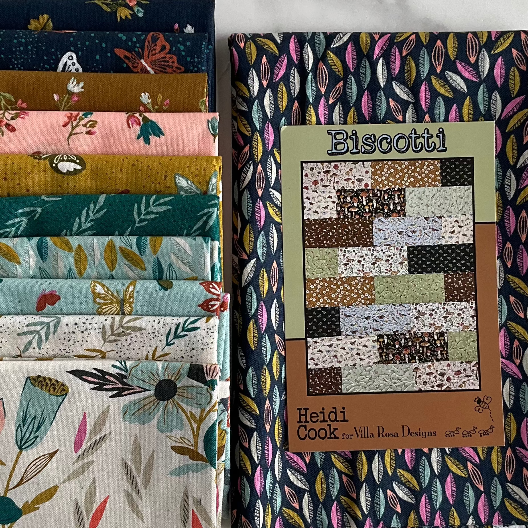 Biscotti Quilt Kit featuring Song Book 2 by Fancy That Design House