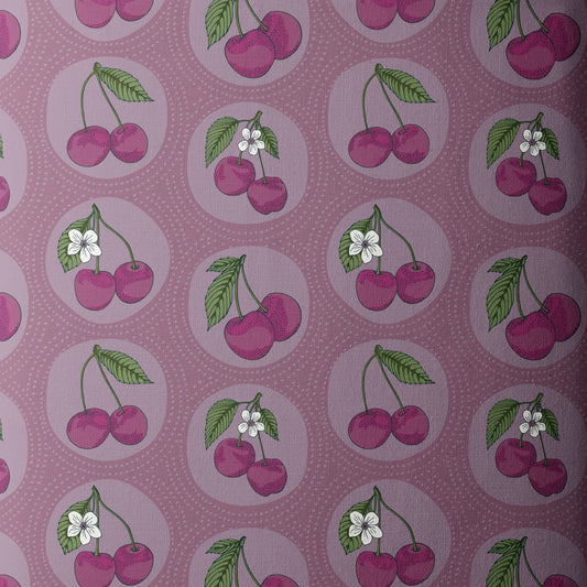 Black Forest by Jayme Murray : Dotted Cherries Light Purple 229261