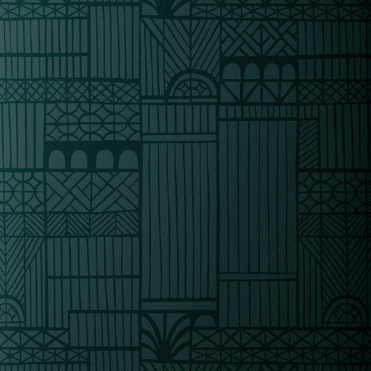 Black Forest by Jayme Murray : Tudor Dark Teal 229266