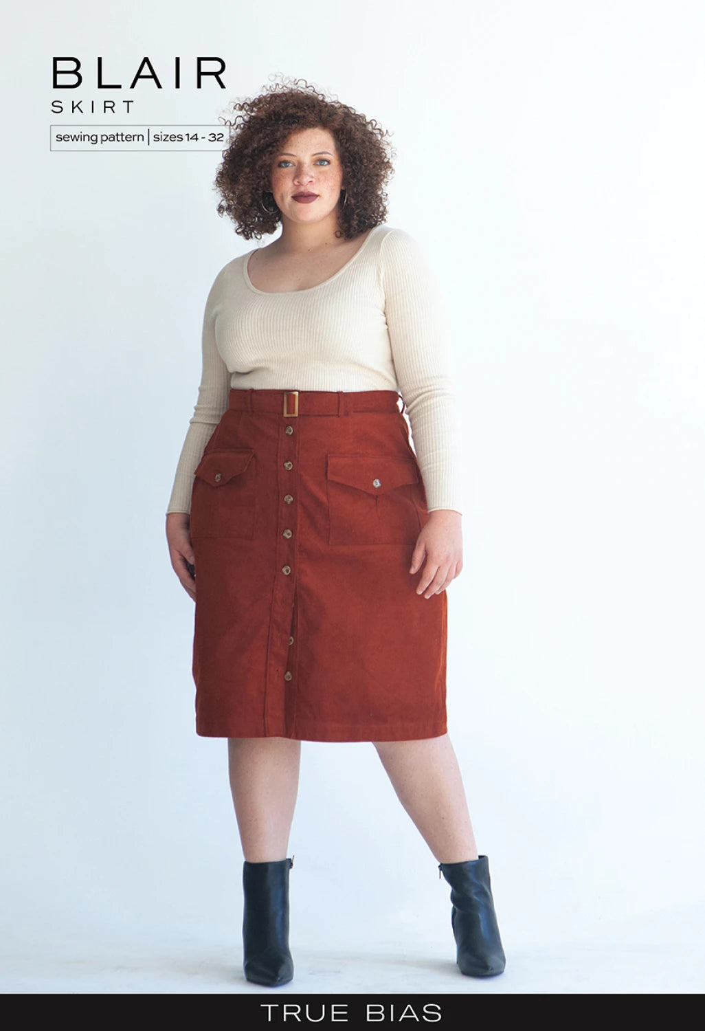 Blair Skirt Pattern by TrueBias Patterns : Size 14-32 - Special Order
