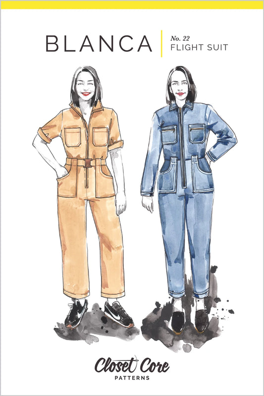Blanca Flightsuit Pattern by Closet Core Patterns - Special Order