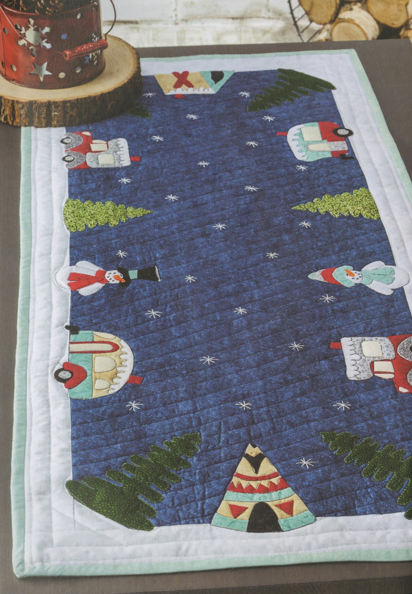 Blizzard Buddies Go Camping by Annies Quilting - Special Order