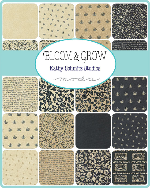 Bloom & Grow by Kathy Schmitz Studios : Mini Charm Pack
