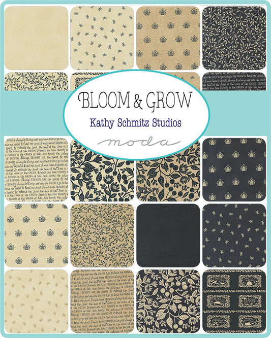 Bloom & Grow by Kathy Schmitz Studios : Mini Charm Pack