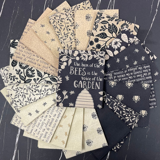 Bloom and Grow Fat Quarter Bundle with Panel Moda Fabric