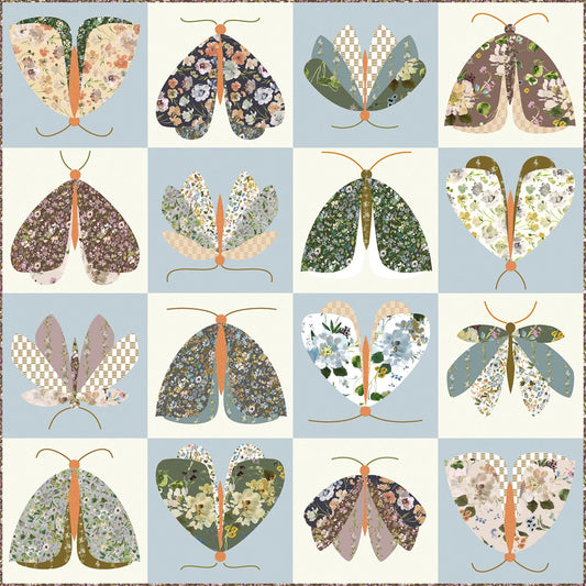 Bloomfield by Kelly Ventura : Winged Quilt Front Shop Sample