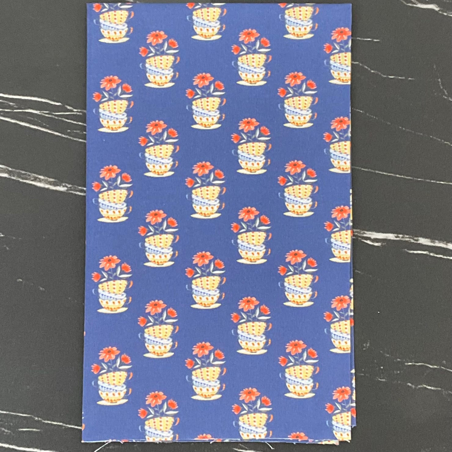 Blossom Brew by Anne Keenan Higgins: Garden Cups PWAK052.XDENIM