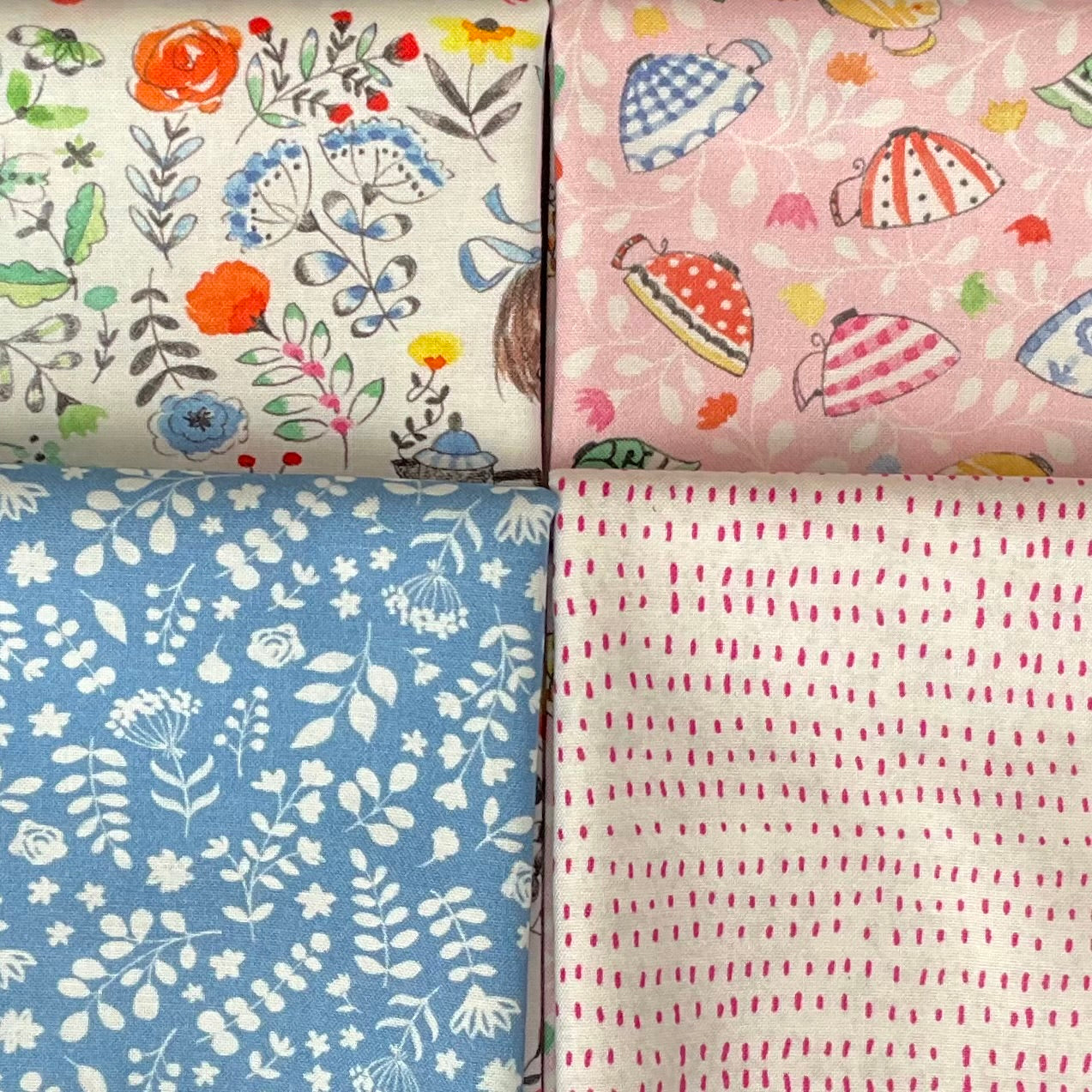 Blossom Brew by Anne Keenan Higgins - Sweet Blossoms Wall Hanging Kit