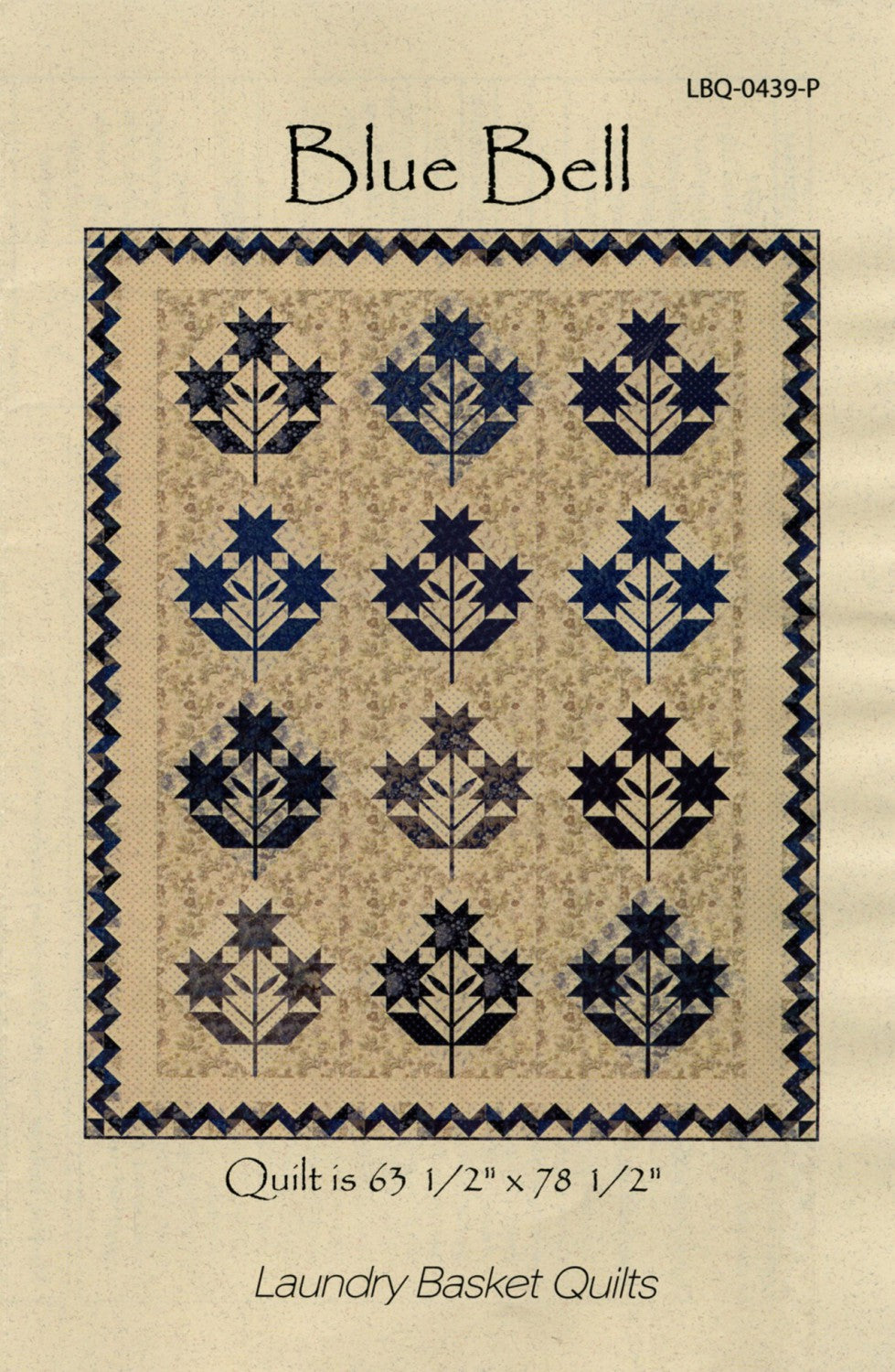 Blue Bell Quilt Pattern by Laundry Basket Quilts