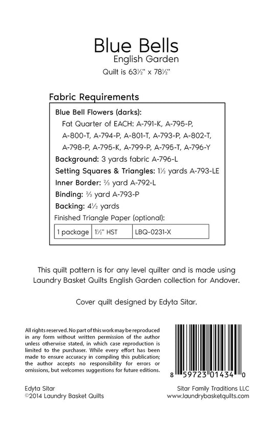 Blue Bells - English Garden # LBQ-1434-P - Special Order