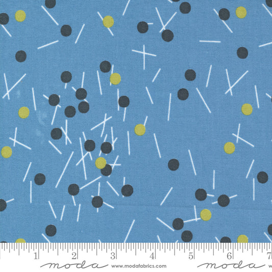 Bluish by Zen Chic : Pins And Buttons Deep Sea 1825 15