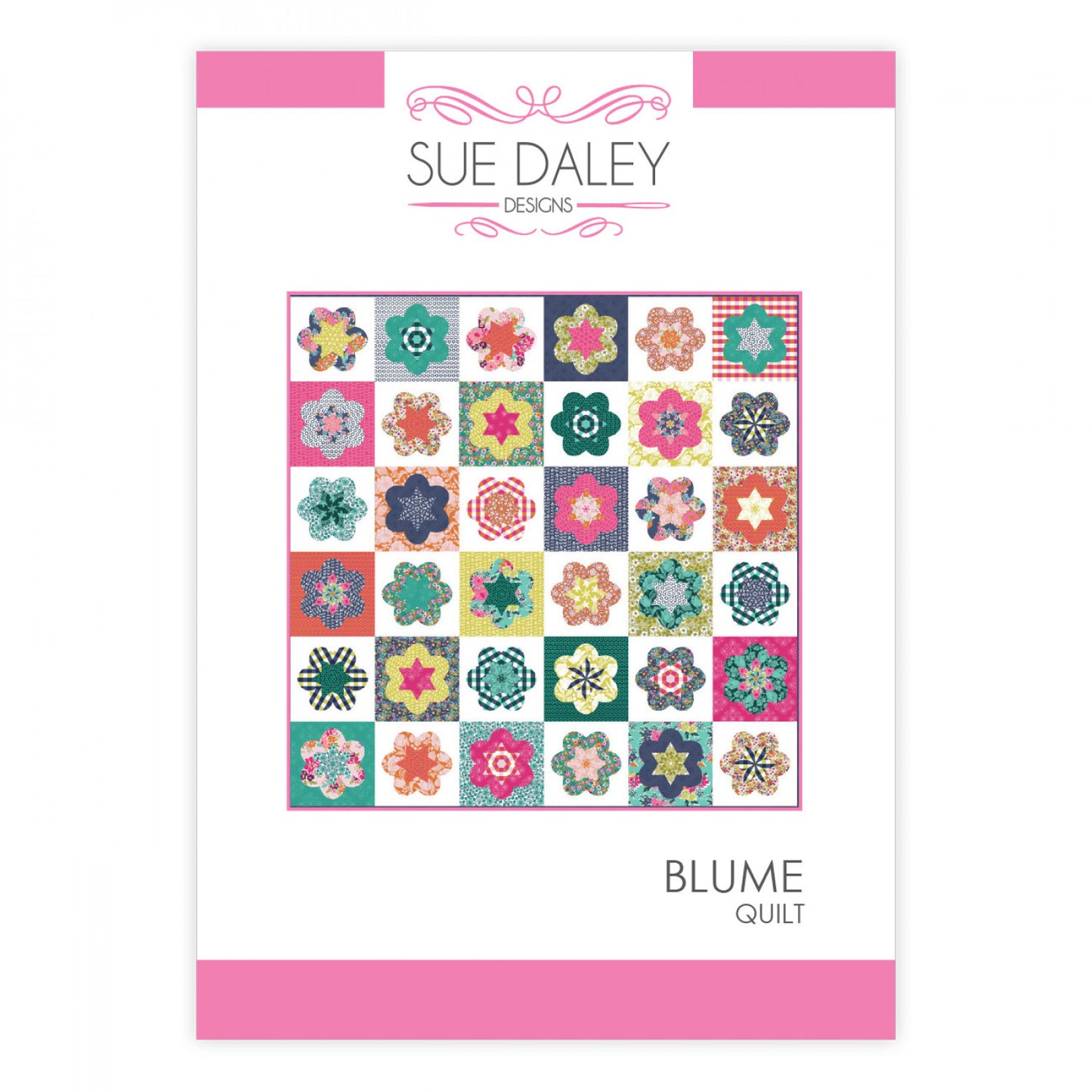 Blume Quilt Pattern by Sue Daley