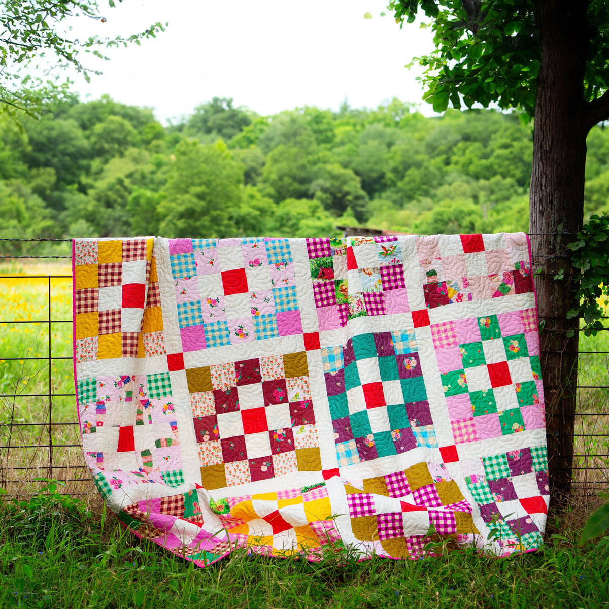 Boat Race by Heather Ross - Atticus Quilt Kit