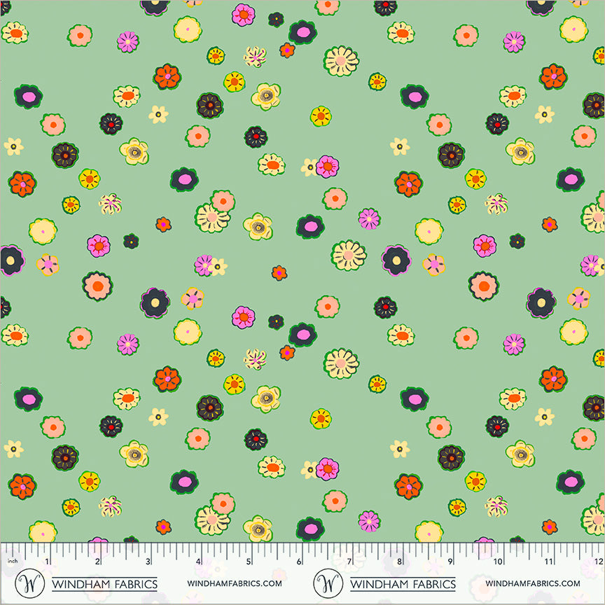 Boat Race by Heather Ross - Beads Pool 55603D-7