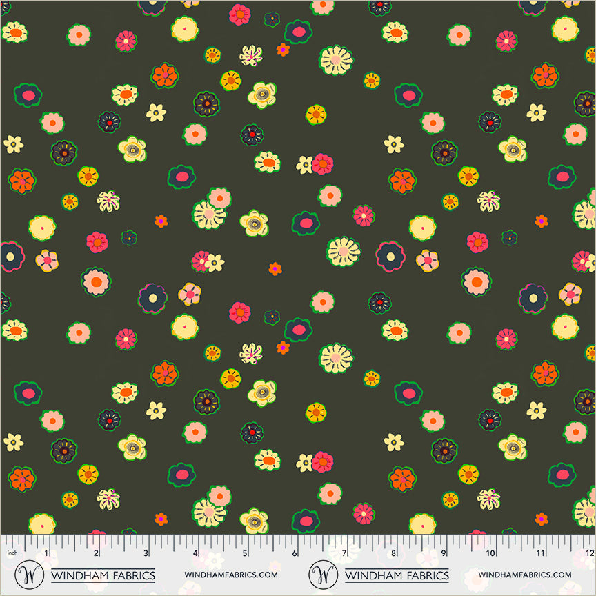 Boat Race by Heather Ross - Beads Soot 55603D-8